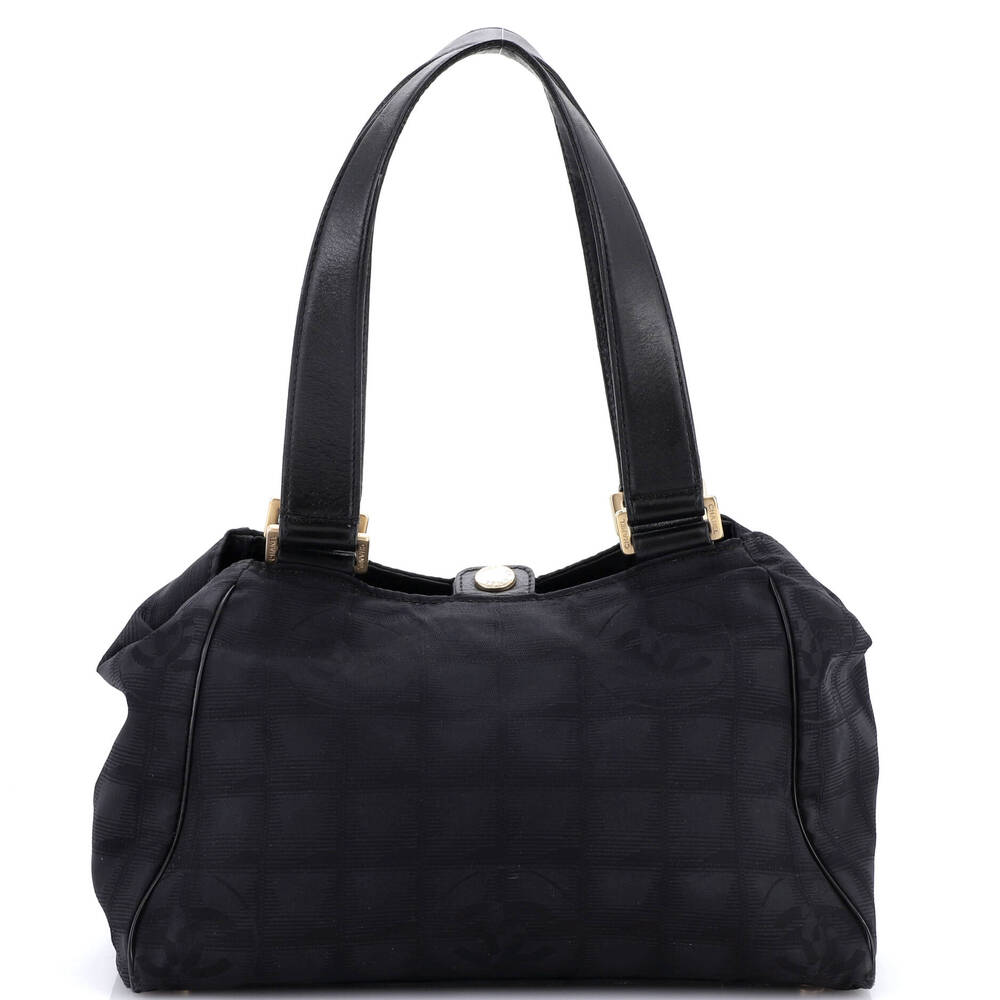 Chanel Travel Line Shoulder Bag Nylon #260542C64B